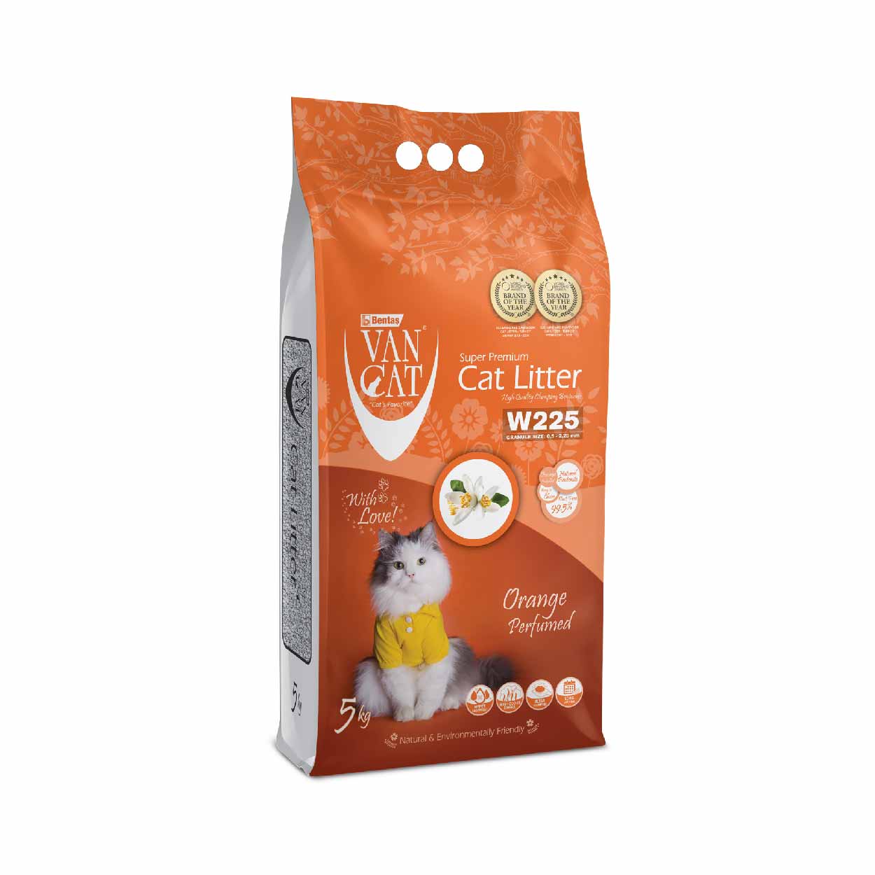 Vancat Compact Orange 5 kg