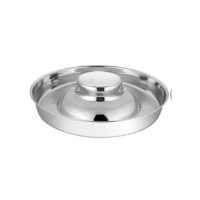 FELICAN Plat Soucoupe Inox pour chiot 37cm
