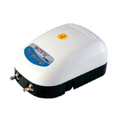 BOYU Pompe à air Silencieuse 2 sorties x 4L/min