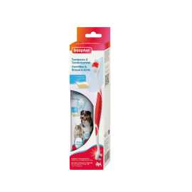 BEAPHAR Kit Dentifrice et Brosse à Dents
