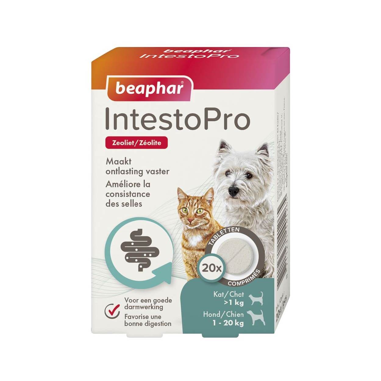 BEAPHAR IntestoPro Zéolite 20 TAB