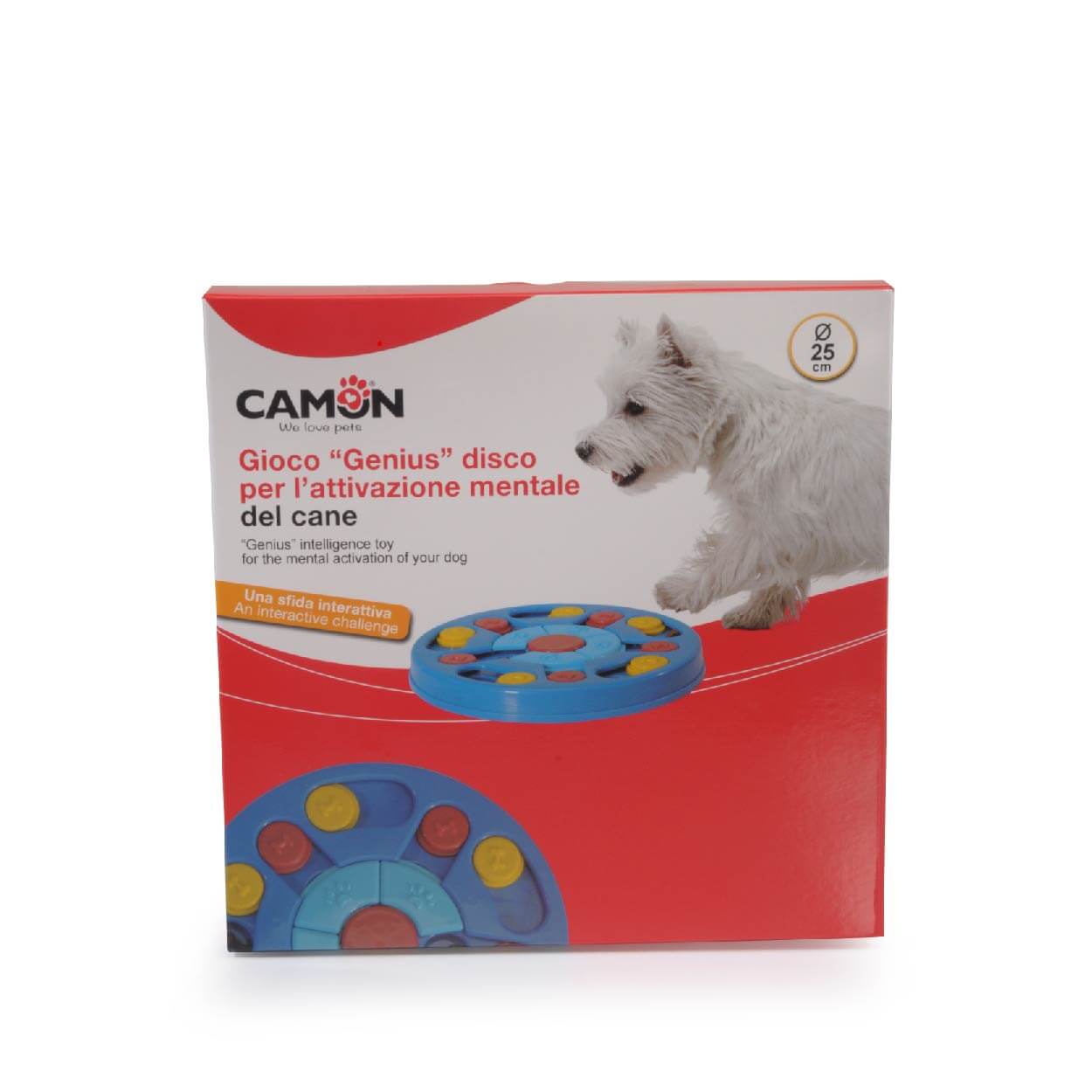 CAMON-Jouet d’intelligence Disque pour chien distributeur de friandises