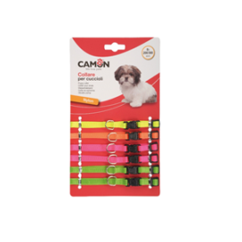 CAMON- set de 6 Collier Ajustable pour chiots 200/300mm