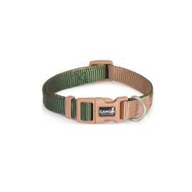 CAMON-Collier Ajustable DoublePremium Vert/Ecru 20x360~48