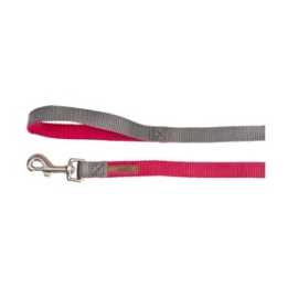 CAMON-Leash DoublePremium Rose/Gris 15x1200mm