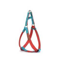 CAMON-Harnais Ajustable DoublePremium Rouge/Bleu 15x350~600mm