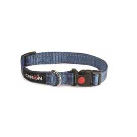 CAMON- Collier LowTension Reflex 20mm x 33/53cm - Bleu