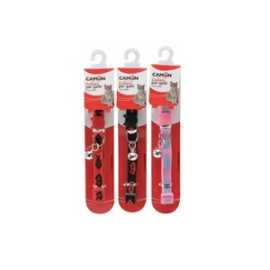 CAMON-Collier extensible pour chat « Fishbone » avec clochette