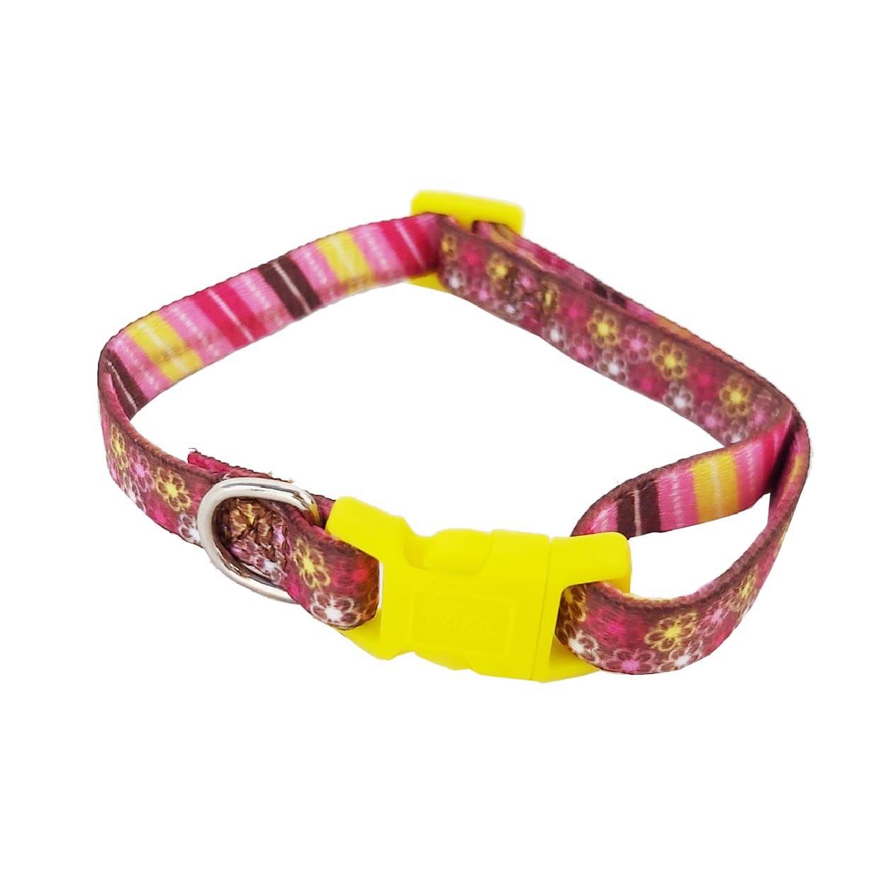 FELICAN Collier Chien PATTERNS 1 cm