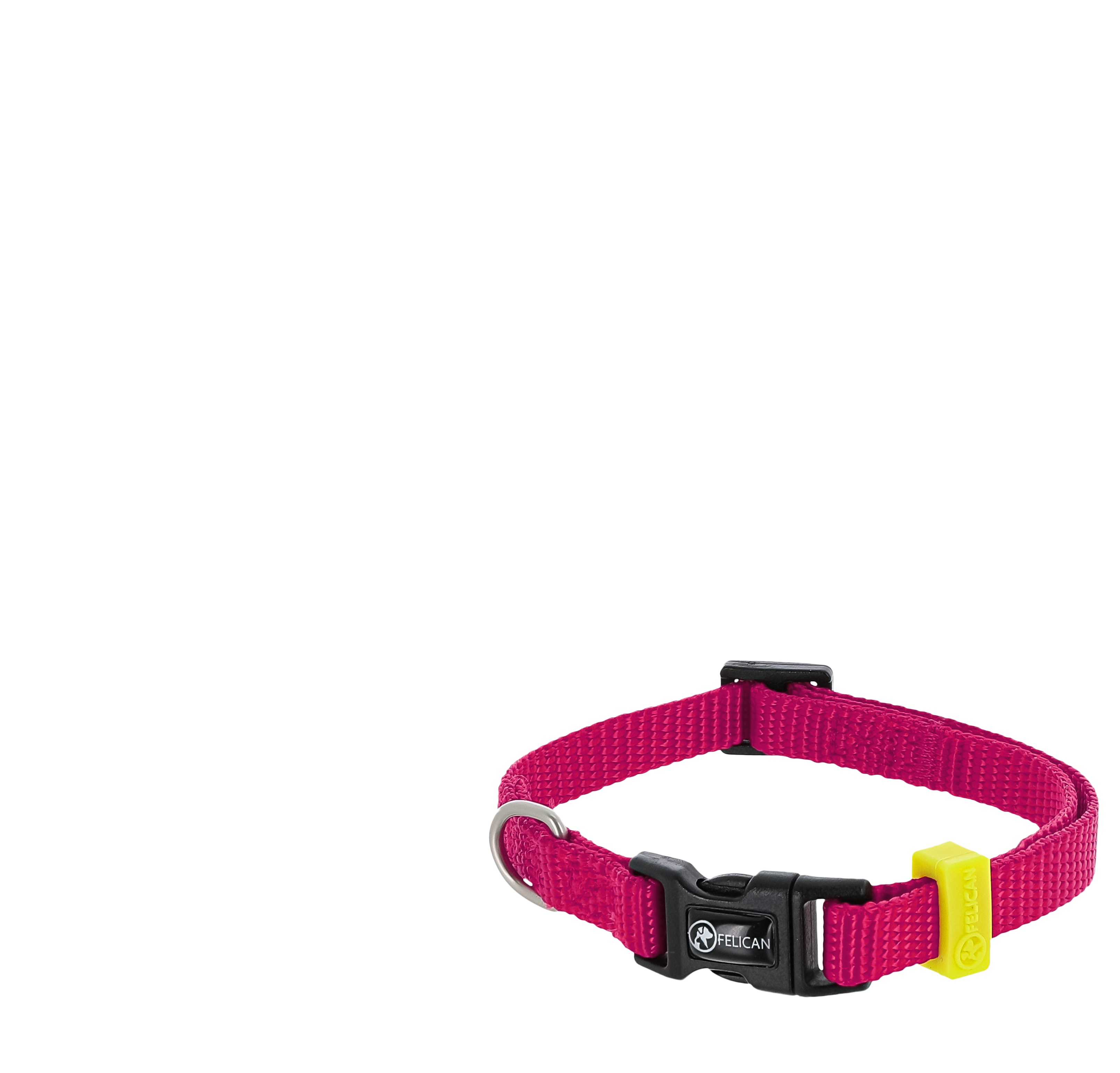 FELICAN Premium collier chien UNI Fuchsia 1 CM