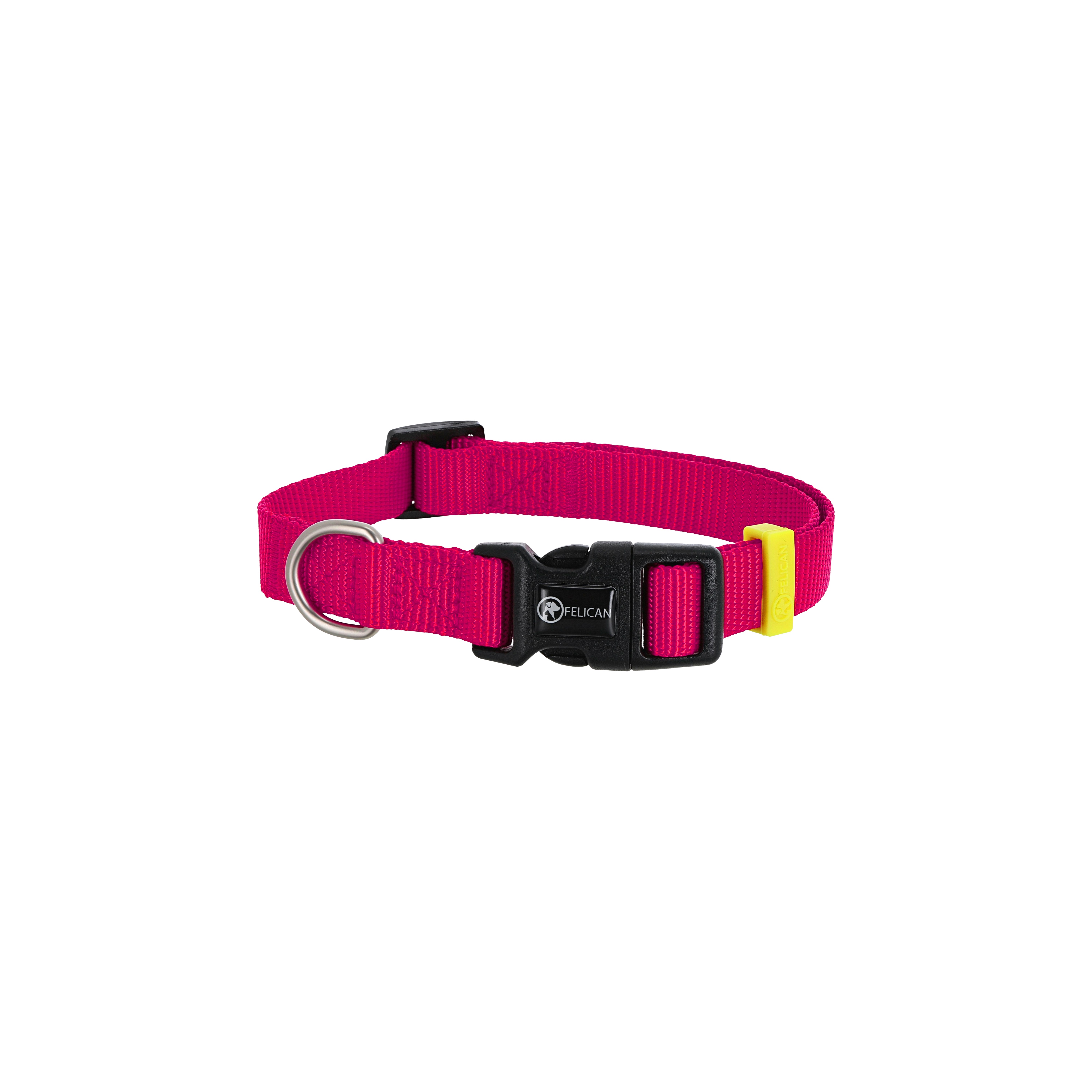 FELICAN Premium collier chien UNI Fuchsia 1,5 CM