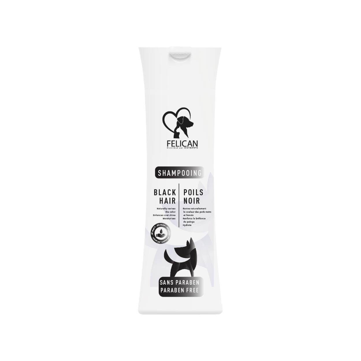 FELICAN Shampoing Chien Poils Noir 250 ML