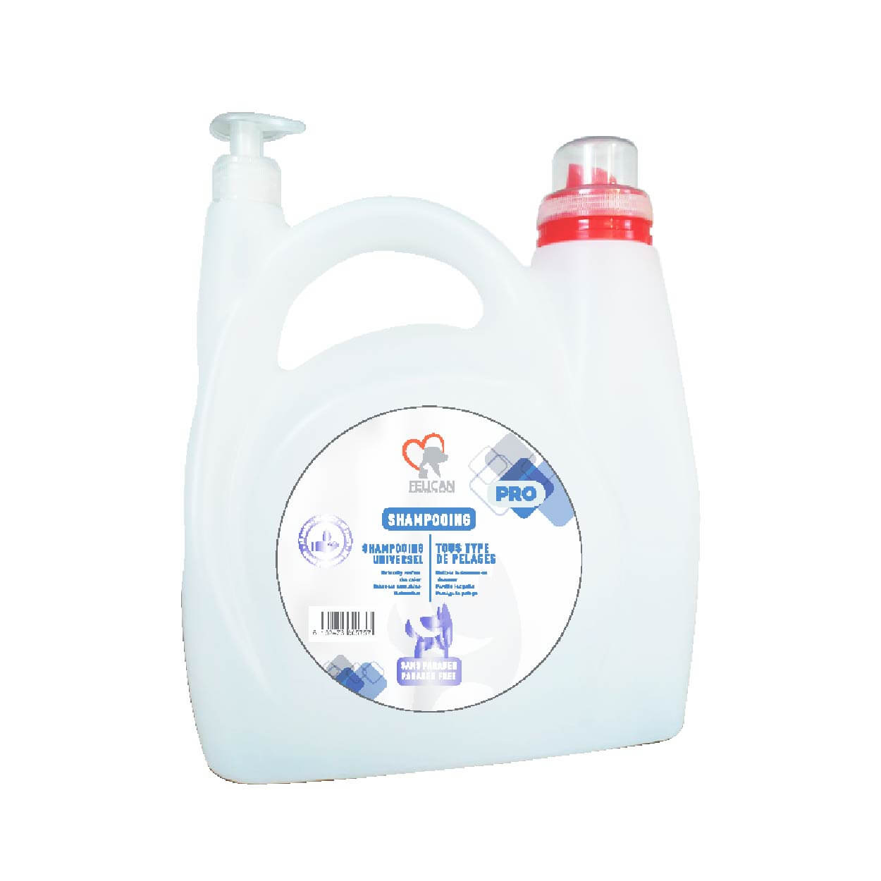 FELICAN Shampoing Chien Tous Types de Pelages 4,5 Litres