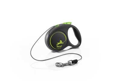 FLEXI Black Design XS cord 3m Vert