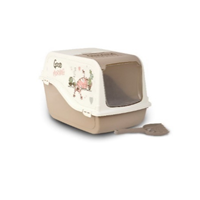 Felican Maison de toilette ARIEL Top Free Design TAUPE