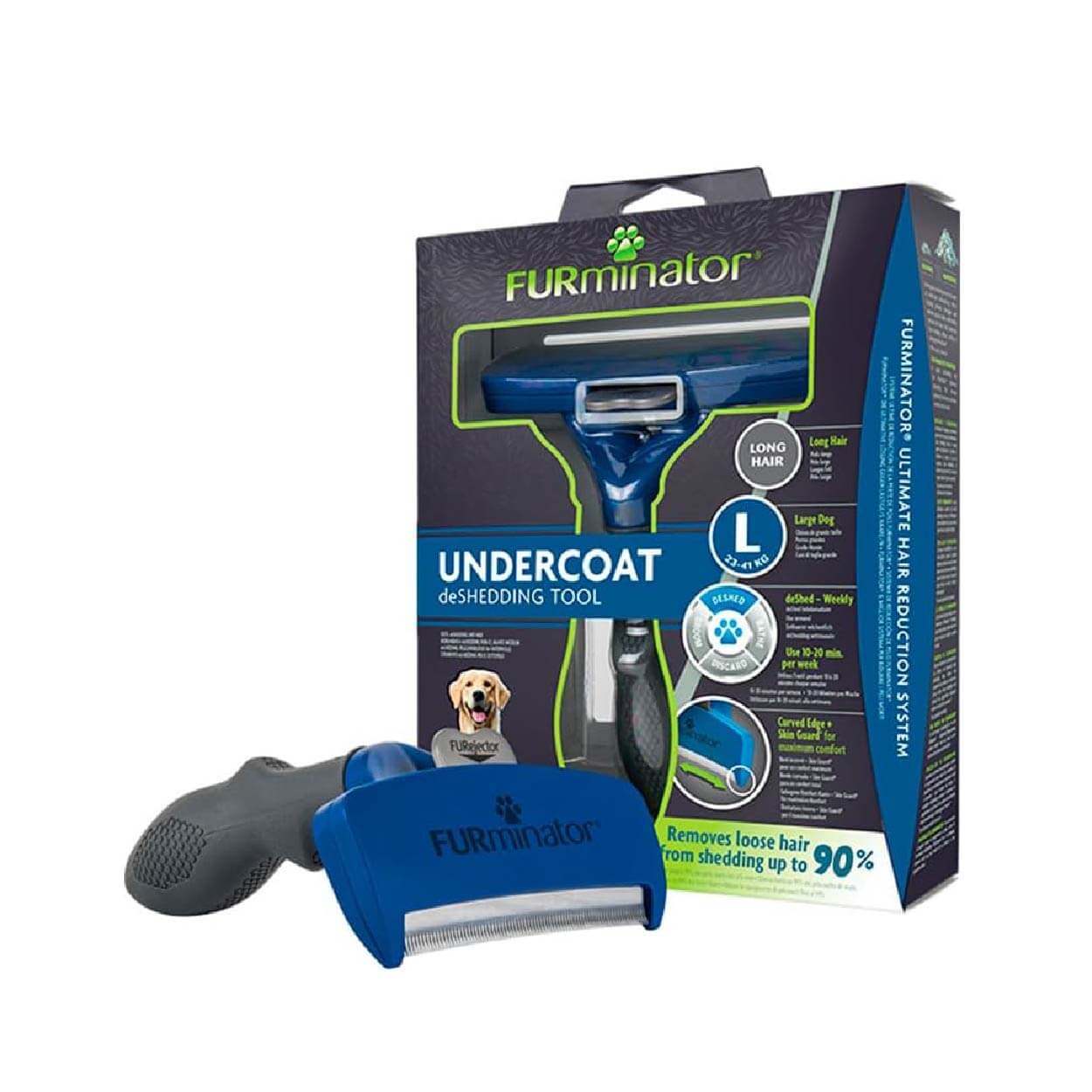 FURminator DOG Undercoast L Long Hair