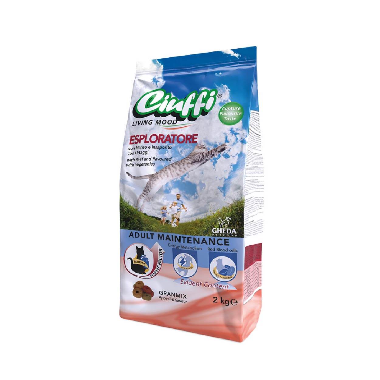 Ciuffi Chat Adult Esploratore 2 kg