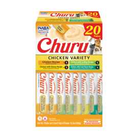CHURU Variété Poulet box 20 Tubes