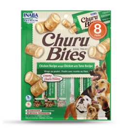 CHURU Bites Poulet & Thon 8 Tubes