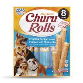 CHURU Rolls Poulet Fromage 8 Tubes