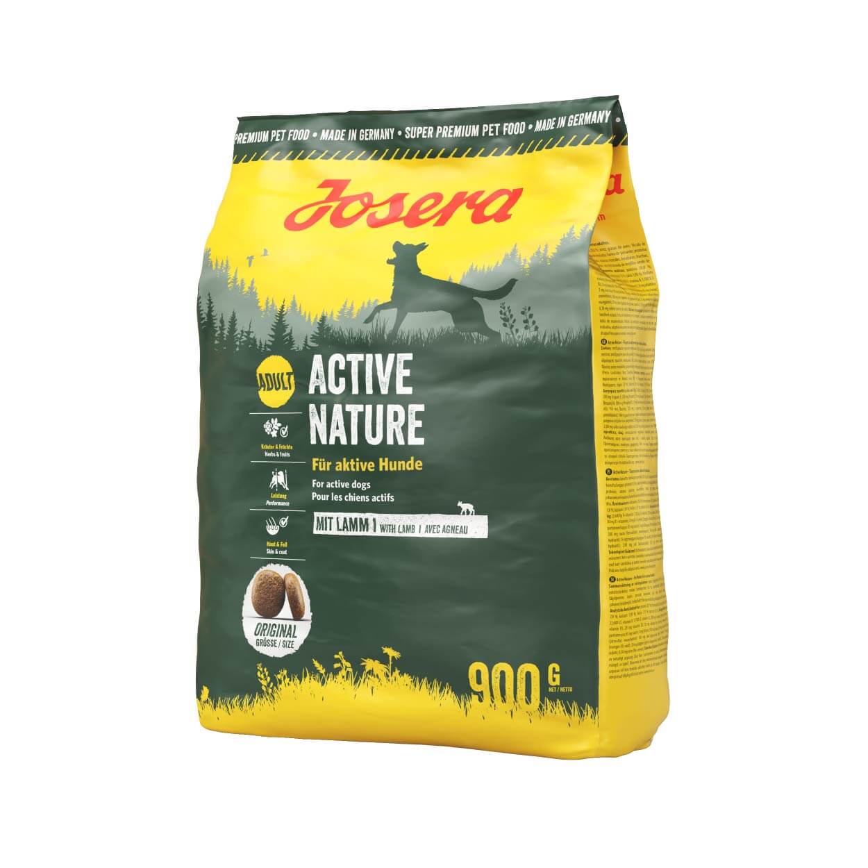 JOSERA Active Nature GRAIN FREE 900gr