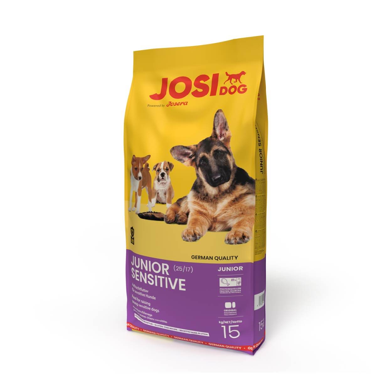 JosiDog Junior Sensitive 15kg