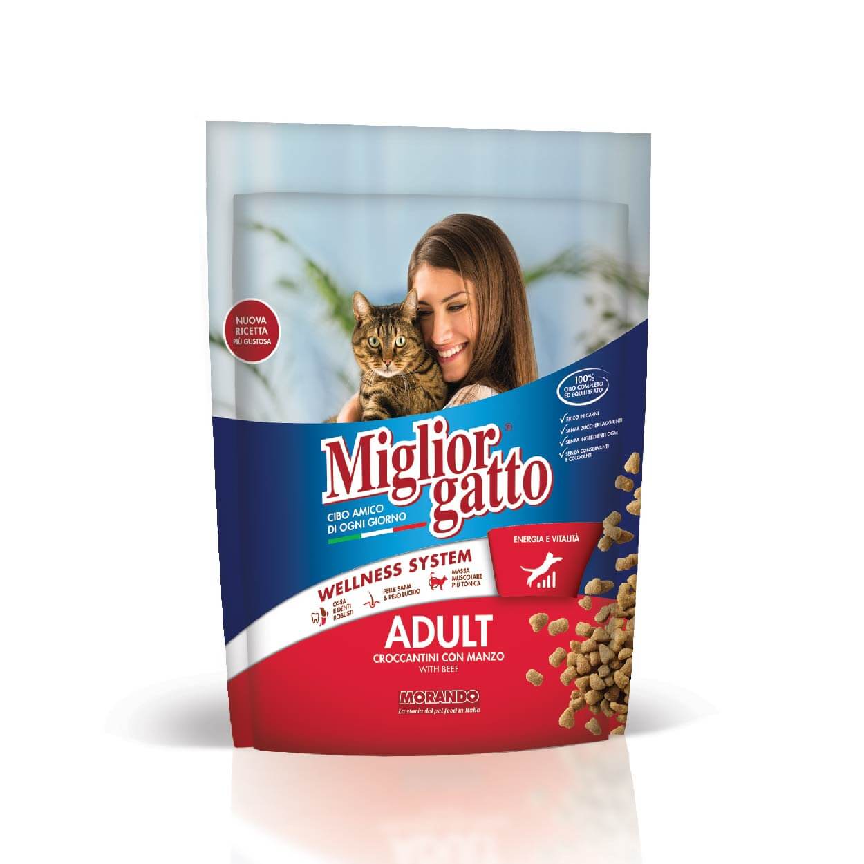 Miglior gatto adult Manzo 400 gr