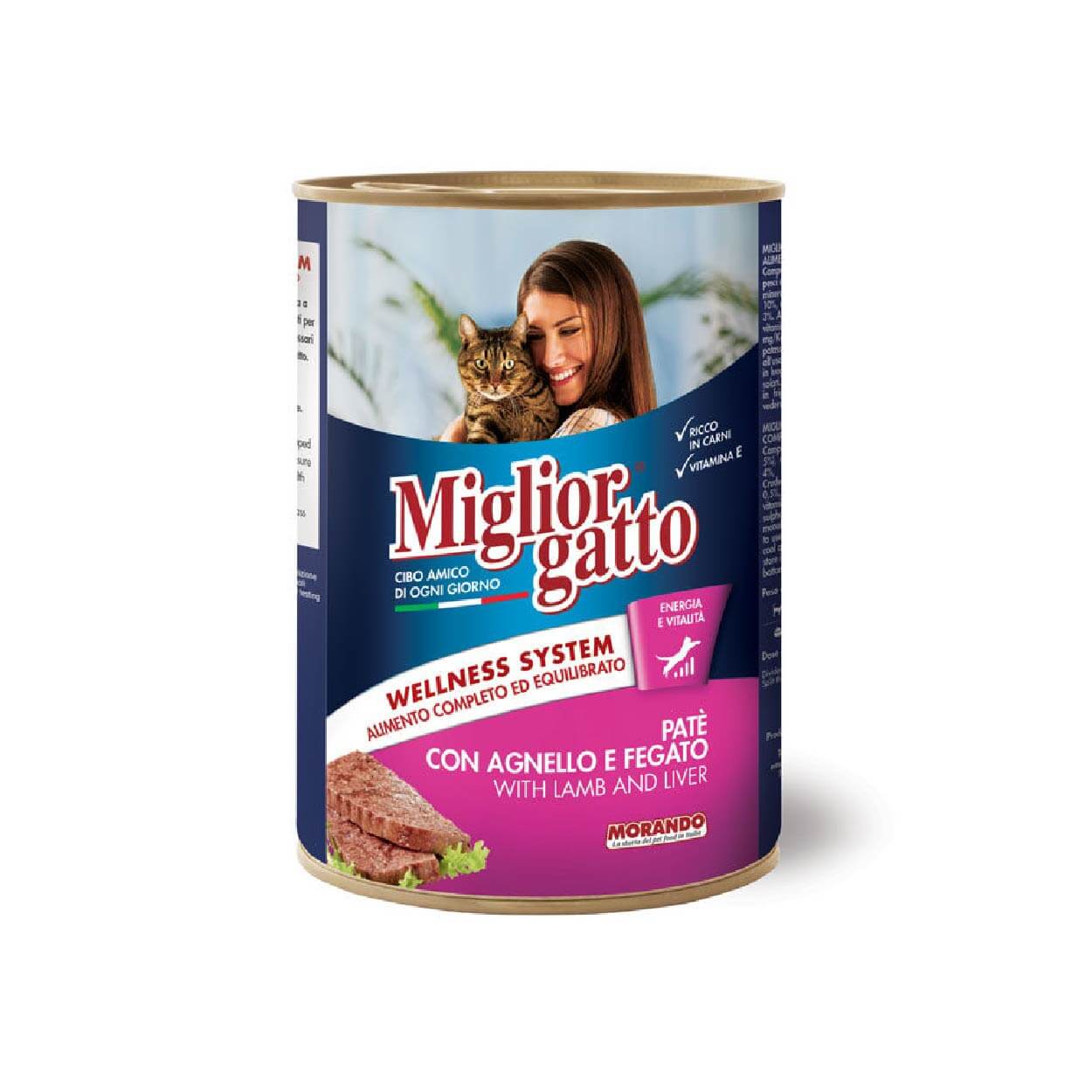 Miglior gatto Paté Agnello/Fegato boite 400 gr