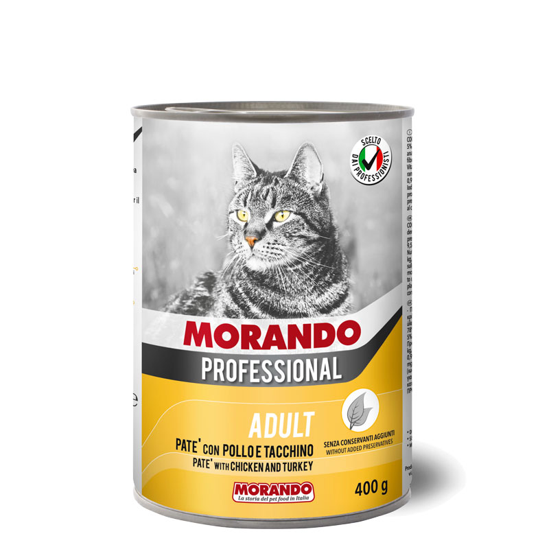 Miglior gatto professionnel Paté pollo/tacchino 400gr