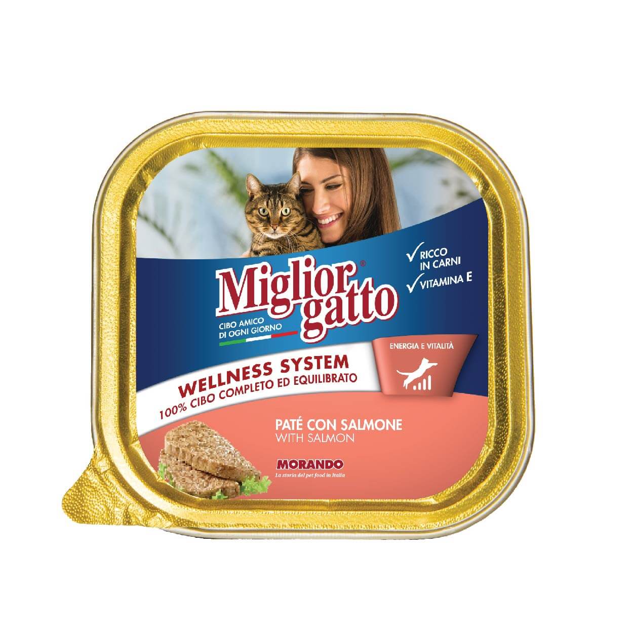 Miglior gatto Salmone 100 gr