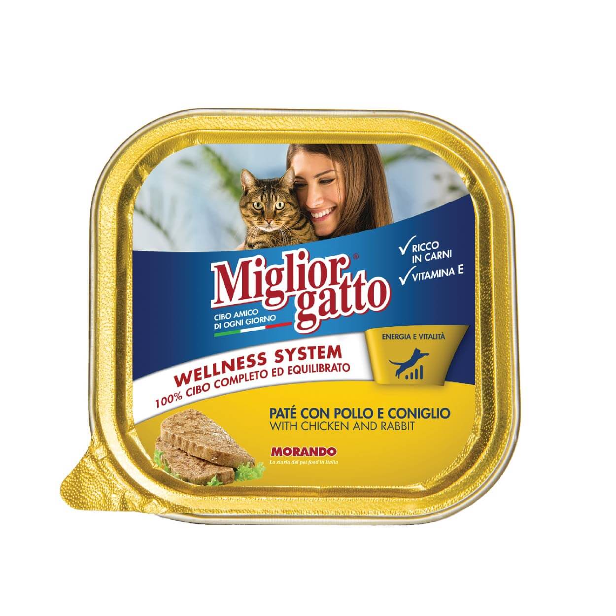 Miglior gatto Pollo / Coniglio 100 gr