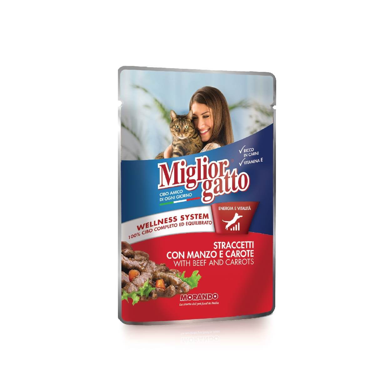 Miglior gatto I PRELIBATTI Pochon Manzo Carote 100gr