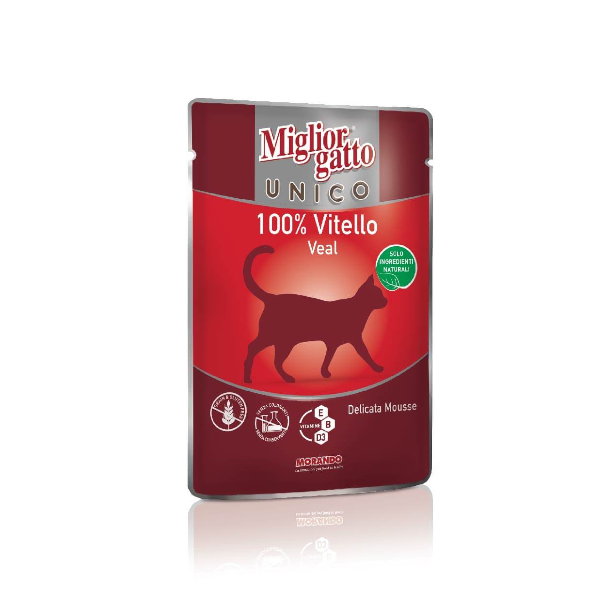 Miglior gatto unico solo vitello Pochon 85 gr