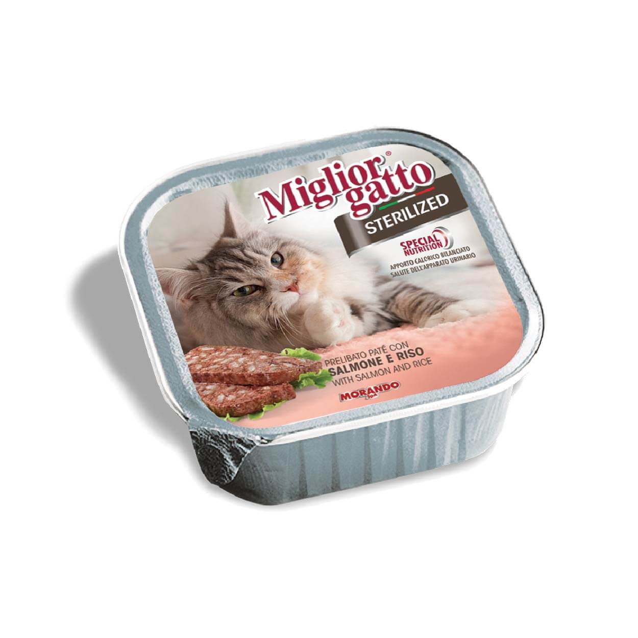 Miglior gatto Sterilised Salmone/ Rizo 100 gr