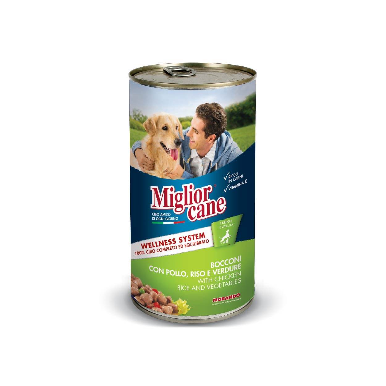 MIGLIOR CANE POLLO/ RISO/VERDURE BOITE 1.250 KG