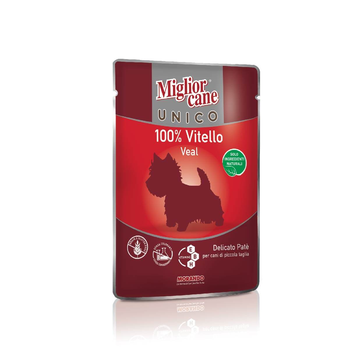 MIGLIOR CANE UNICO SOLO VITELLO POCHON 100GR