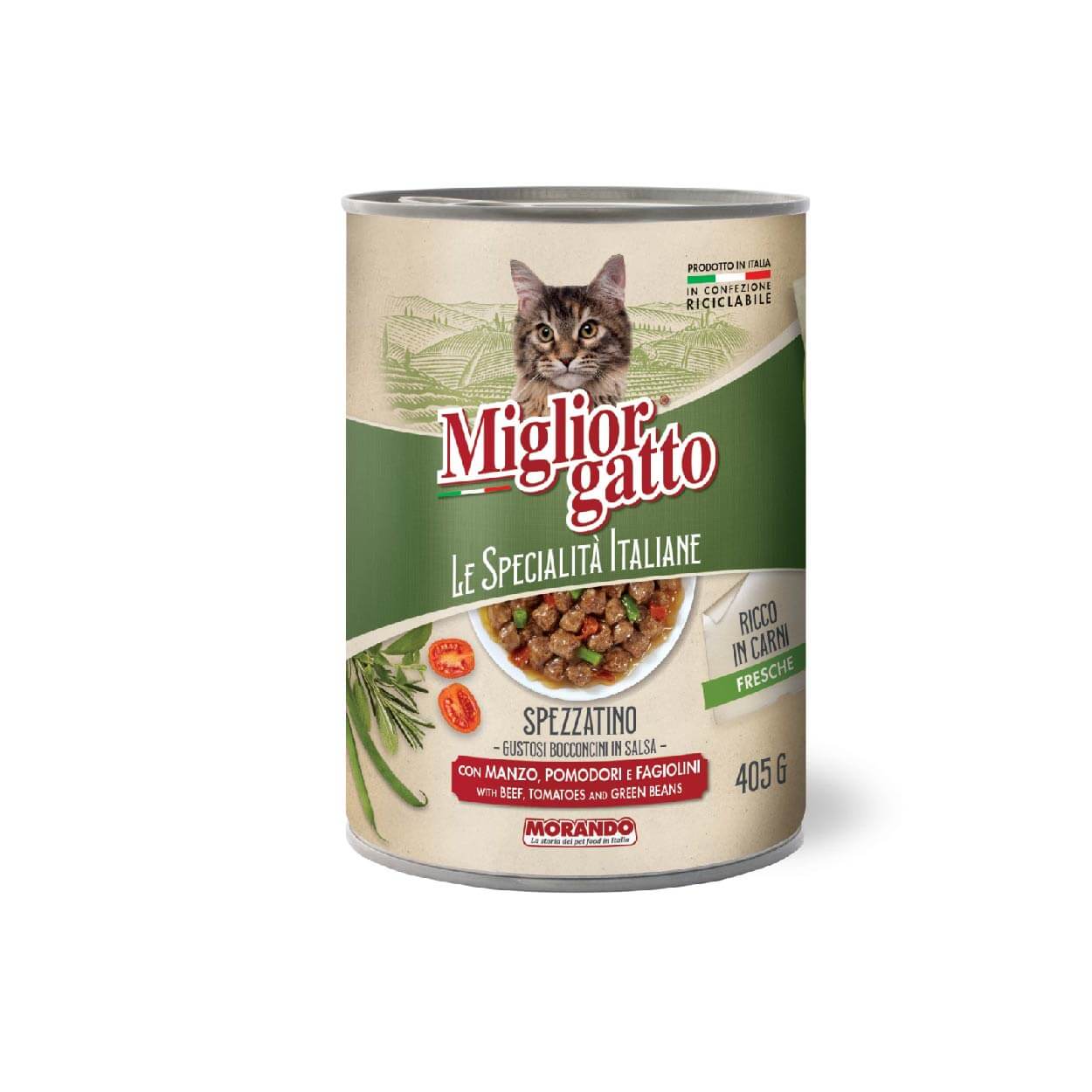 Miglior gatto Le Specialita Italiane Beef Tomatoes & Greenbeans 405gr