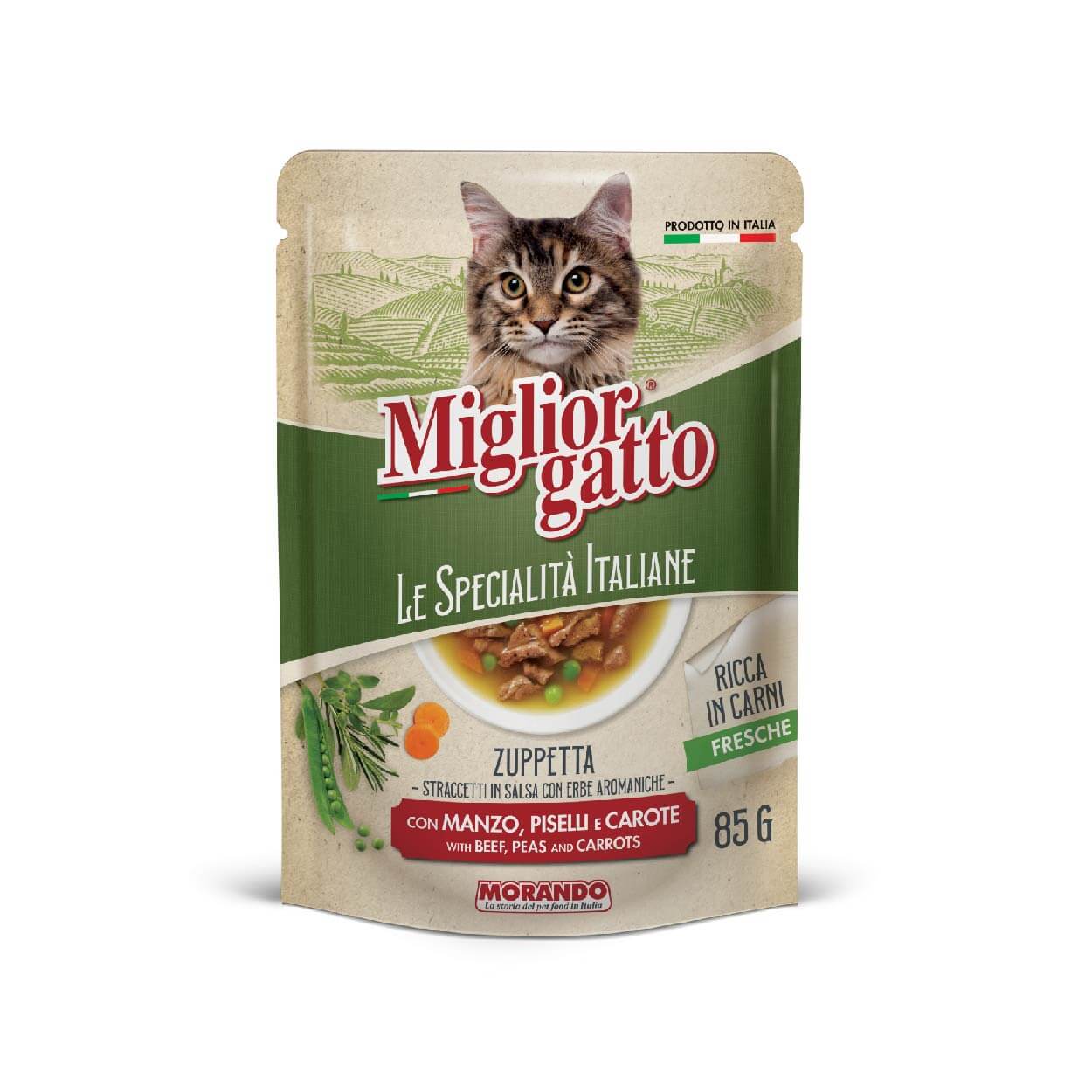 Miglior gatto Le Specialita Italiane Soup Beef & Carrots 85gr