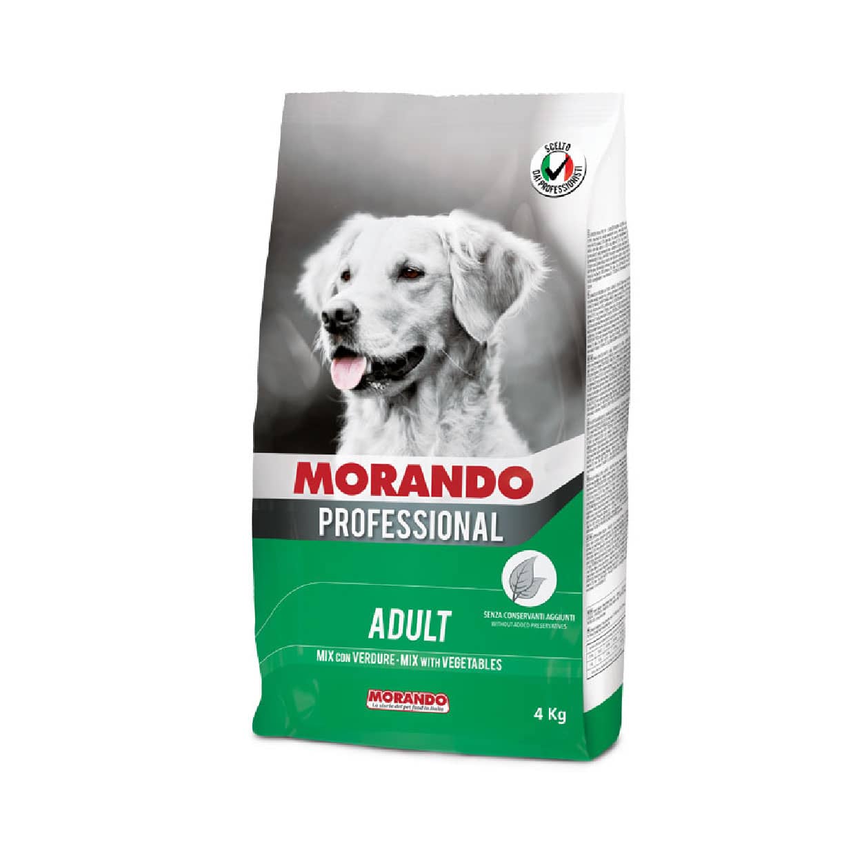 MORANDO PROFESSIONNEL CANE MIX VERDURE 4 kg