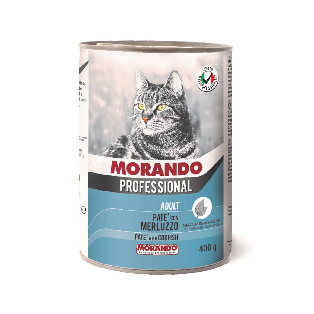 Morando Professionnel GATTO Paté Merlzzo 400gr