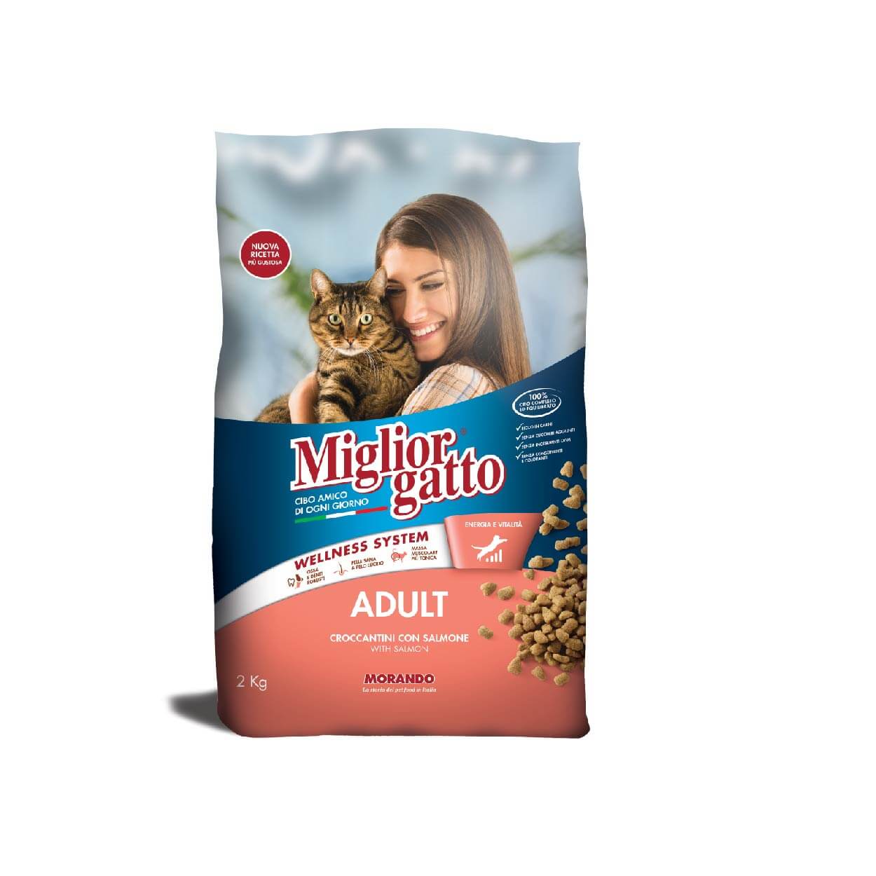 Miglior gatto adult salmone 2kg