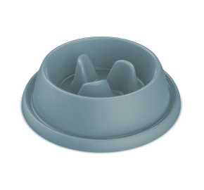 RECORD Gamelle Slow Feeder 2L Bleu