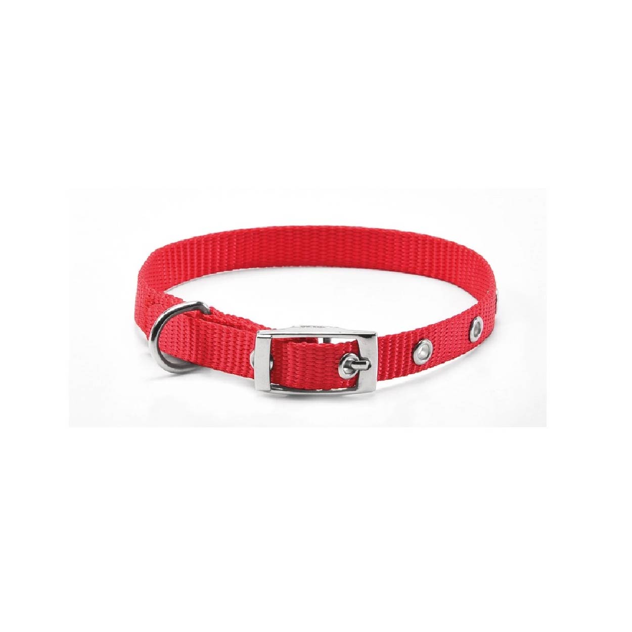 RECORD Collier Nylon Rouge 1,5x35-40cm