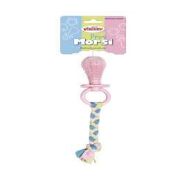 RECORD Tétine Chiot Rose 26cm