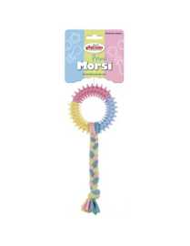 RECORD Jouet Chiot Anneau Corde 21cm