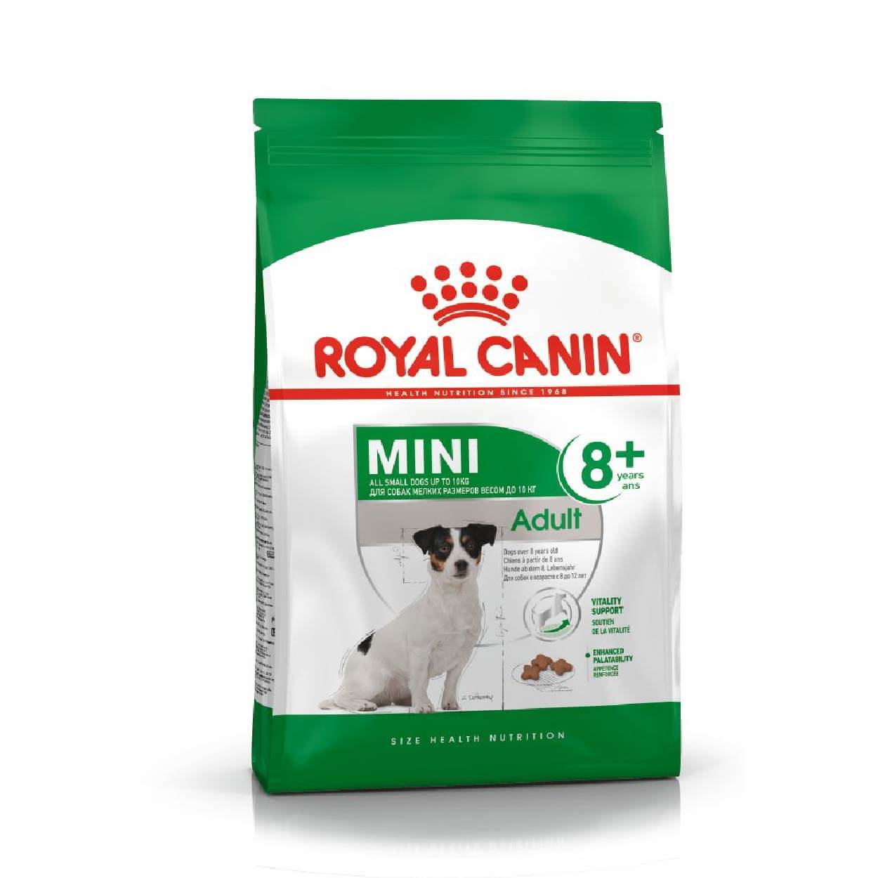 SHN Royal canin CHIEN Mini Adult 8+ 2 Kg