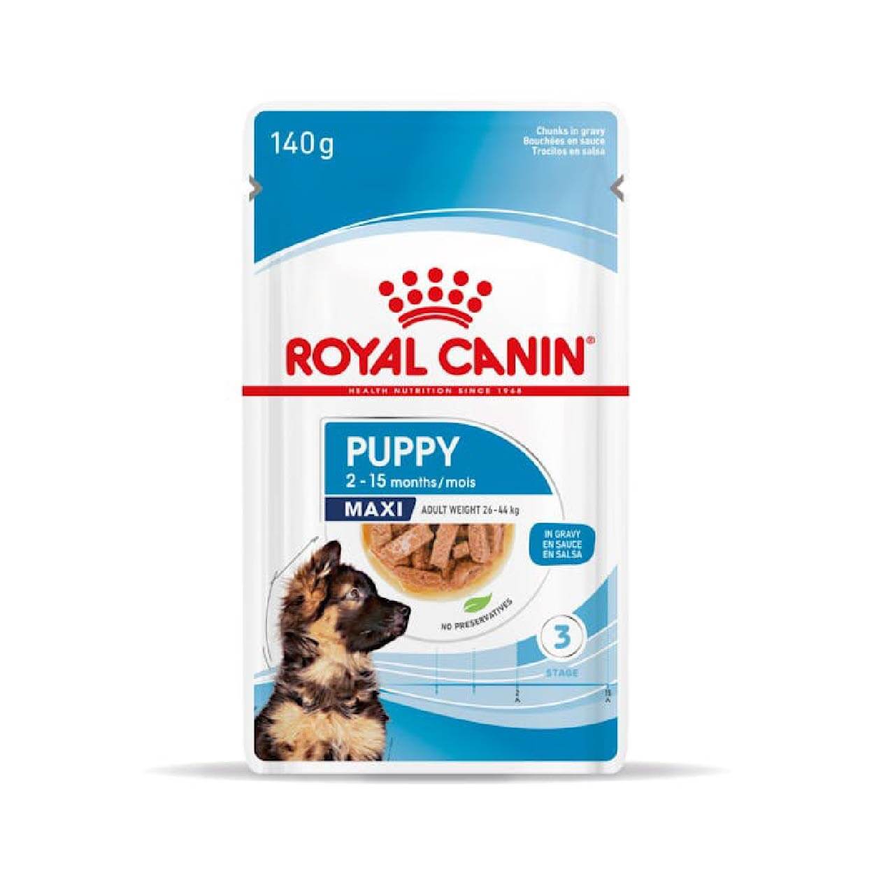 SHN Royal canin CHIEN Maxi Puppy 10x140gr