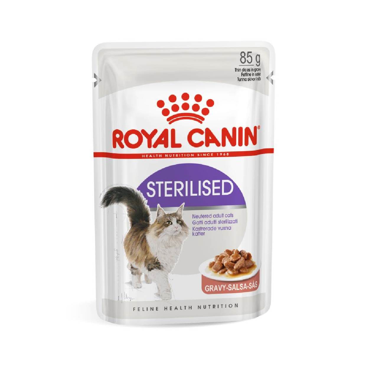 Royal canin CHAT Sterilized Gravy 12 x 85 Gr