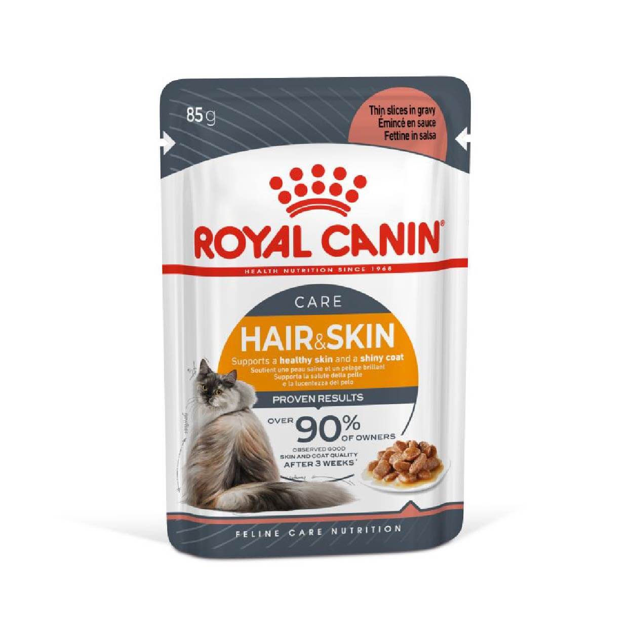 Royal canin CHAT Instense Beauty Gravy 12 x 85 Gr