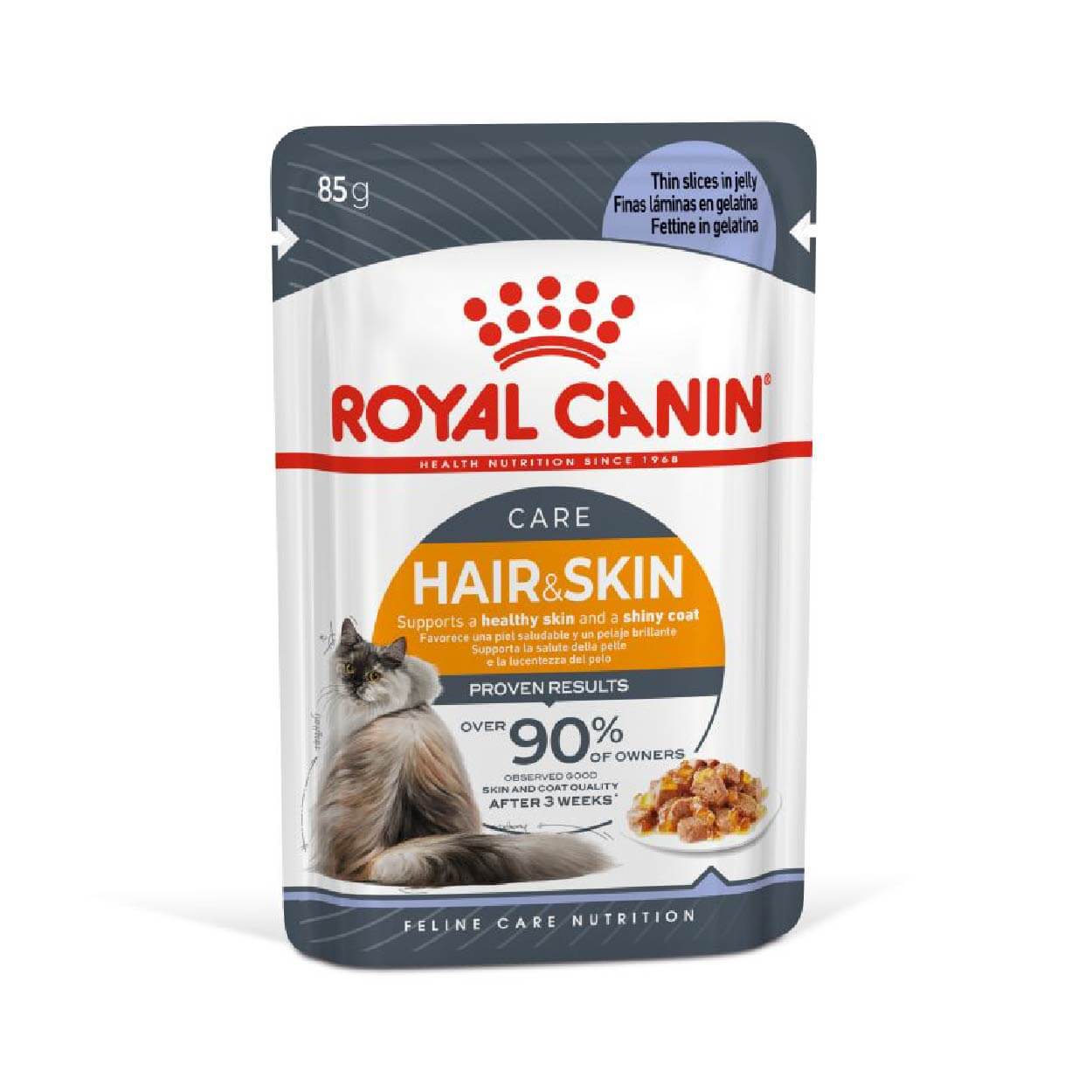 Royal canin CHAT Instense Beauty Jelly 12 x 85 Gr